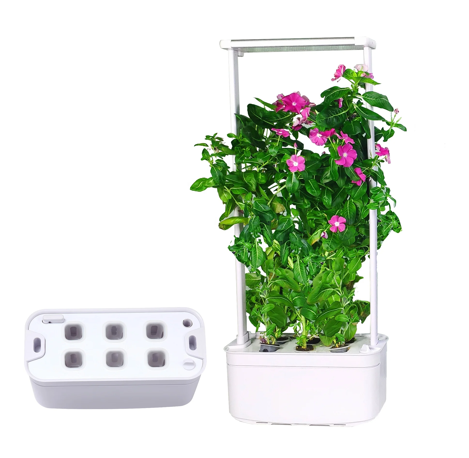 smart garden growing plant led hydroponics grow pipe hydroponics system grow kit 6 pod hydroponic indoor grow system