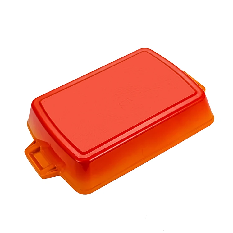 Bright Houseware Supermarket Hot Sale Kitchenware Egypt Casserole Sets Enamel Coating Casserole Zimbabwe Cast Iron Cookware Sets