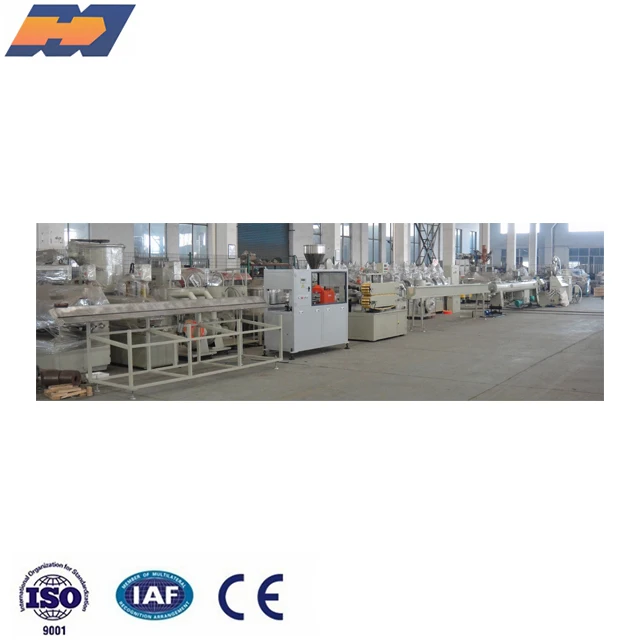 HUAMING PFA pipe making machine PFA electrical pipe production line
