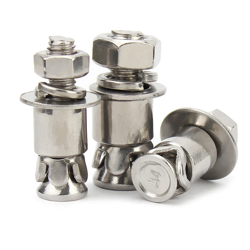 Back Anchor Bolt SS304 Stainless Steel A2 A4  Knocking Type Back Bolt  for Ceramic Tile Construction