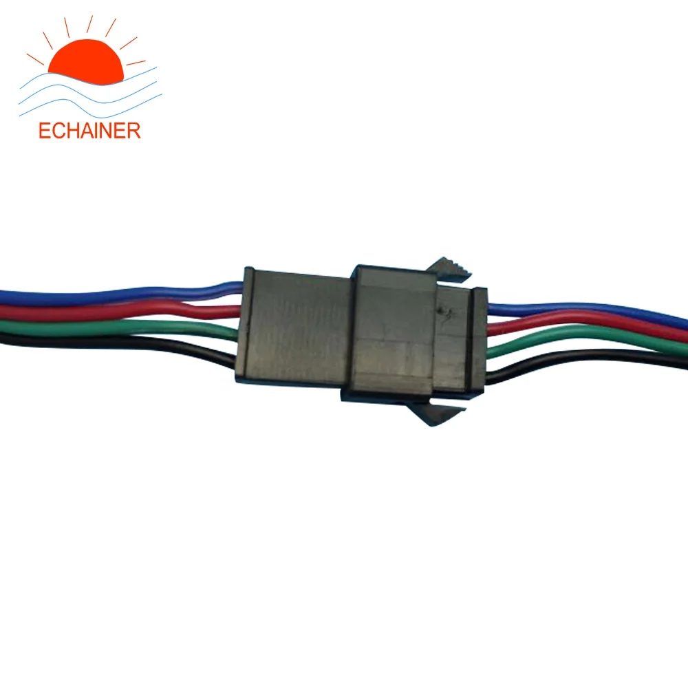 High Quality SM 4-pin M+F Connectors with 15cm Wire Cable