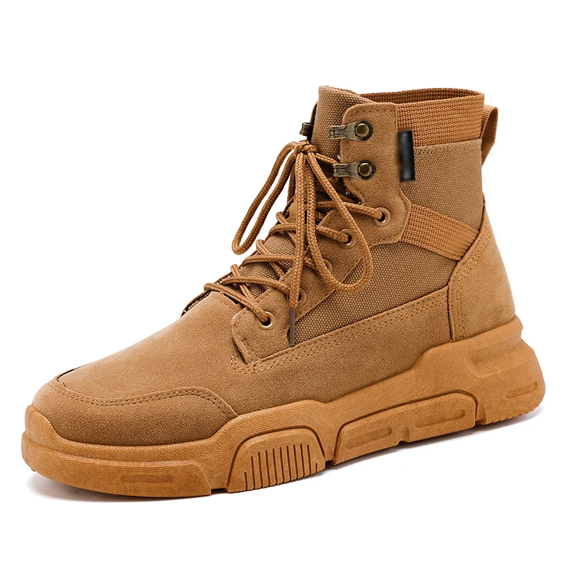 Осень-зима 2022, мужские ботинки из искусственной замши