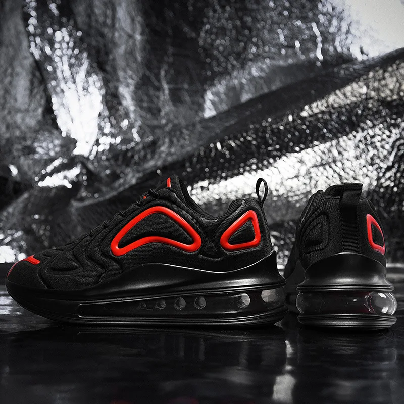 Hot Sale Air Fly Knit Max Platform Large Size Cushion Chunky Sneakers Causal Shoes for Men and Women