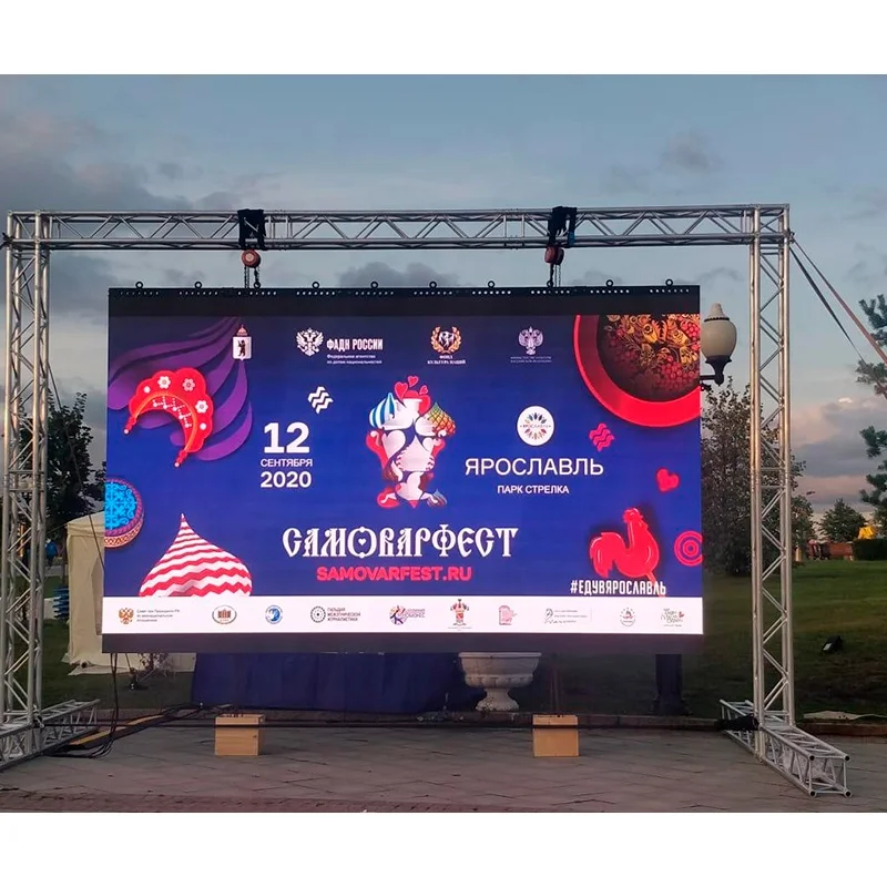 500x500mm Indoor Outdoor Giant Stage Background Led Video Wall P2.6 P2.9 P3.91 P4.81 Seamless Splicing Rental LED Display Screen