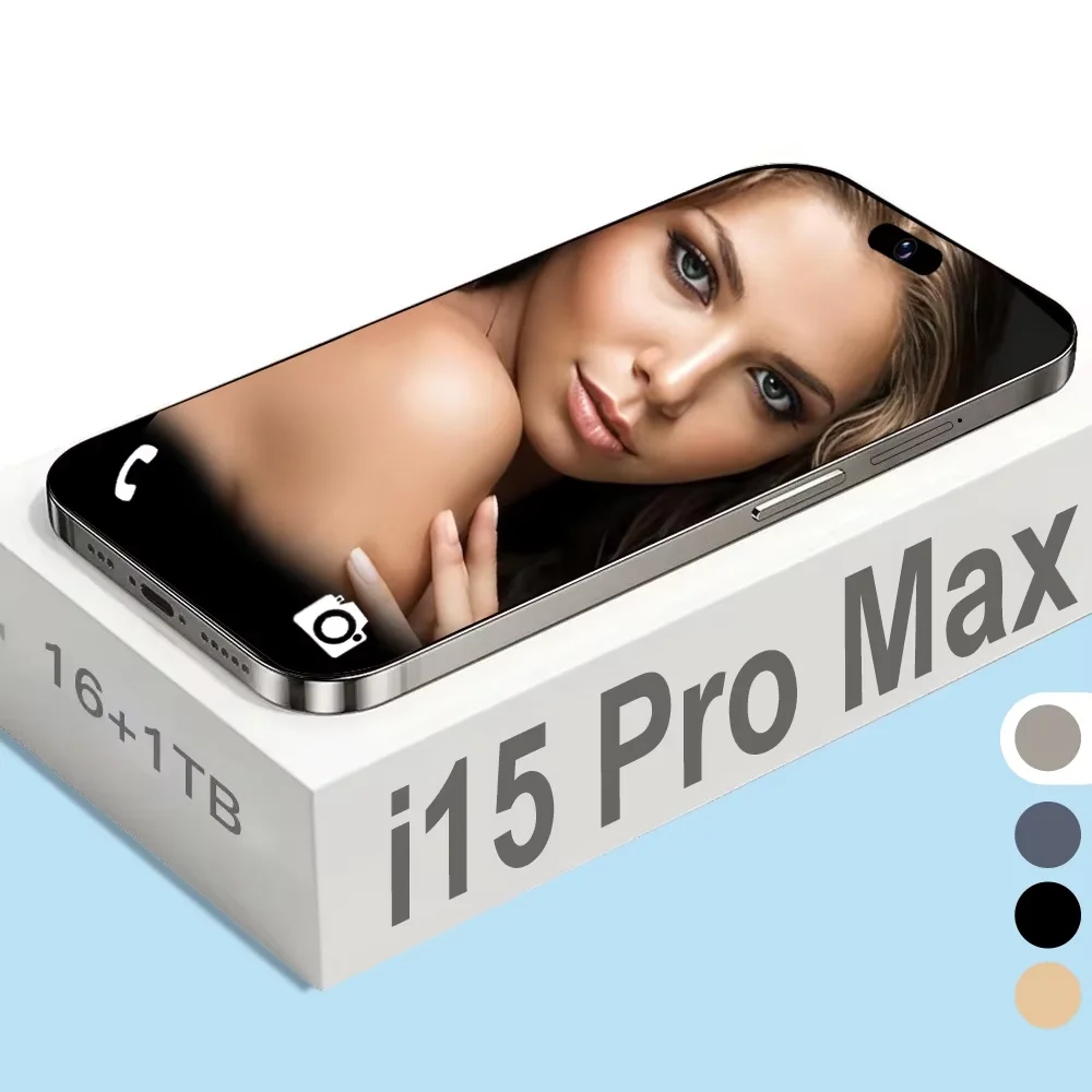 PHONE15 PRO MAX 5G Smartphone with 6.8 Inch Display and 16GB+1024GB Storage Deca Core CPU 256GB Global Version