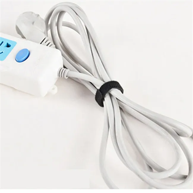 Custom size colorful low profile back to back cable tie