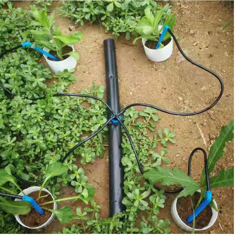 Drop arrow set automatic watering device potted emitter drop sword four drop arrow set pressure compensation emitter