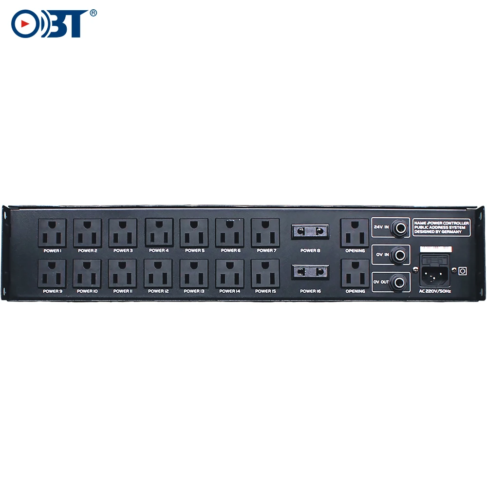 OBT-8080 Professional Manufacture M/s High Route 16 Audio Amplifier Power Supply Controllor