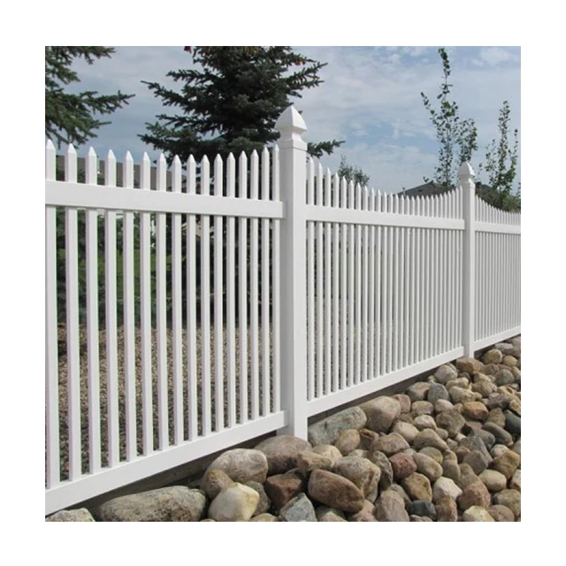 Longjie Uv Resistant High Quality White Rail Using For Balcony And Stair White Pvc Plastic Railing Fence