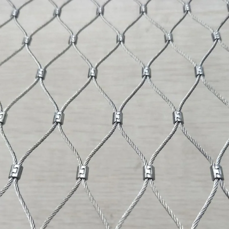 316L Stainless Steel Wire Rope Mesh Net