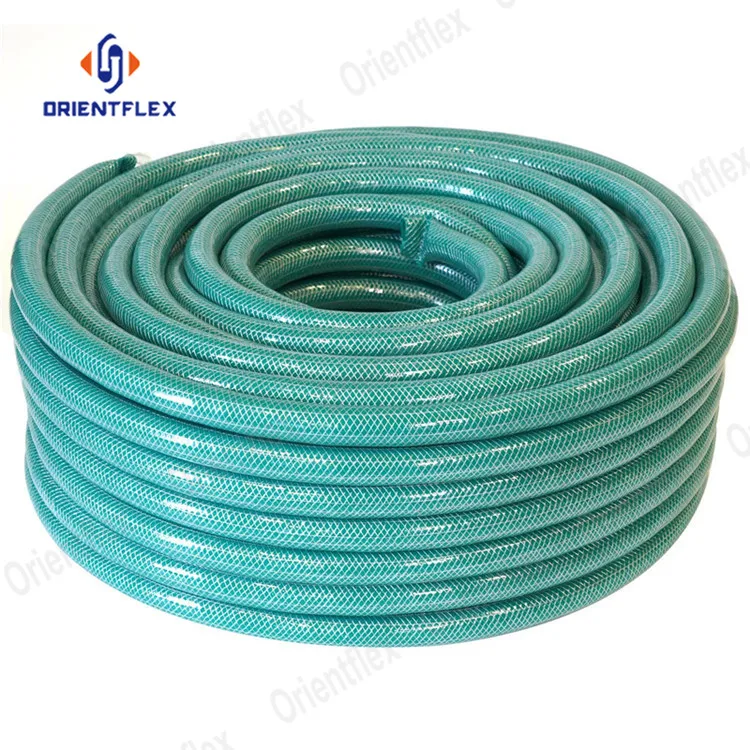 Green Outdoor Flexible Food Grade Light Thin Short Lightweight Drinking Water Safe PVC Garden Hose Pipe Set