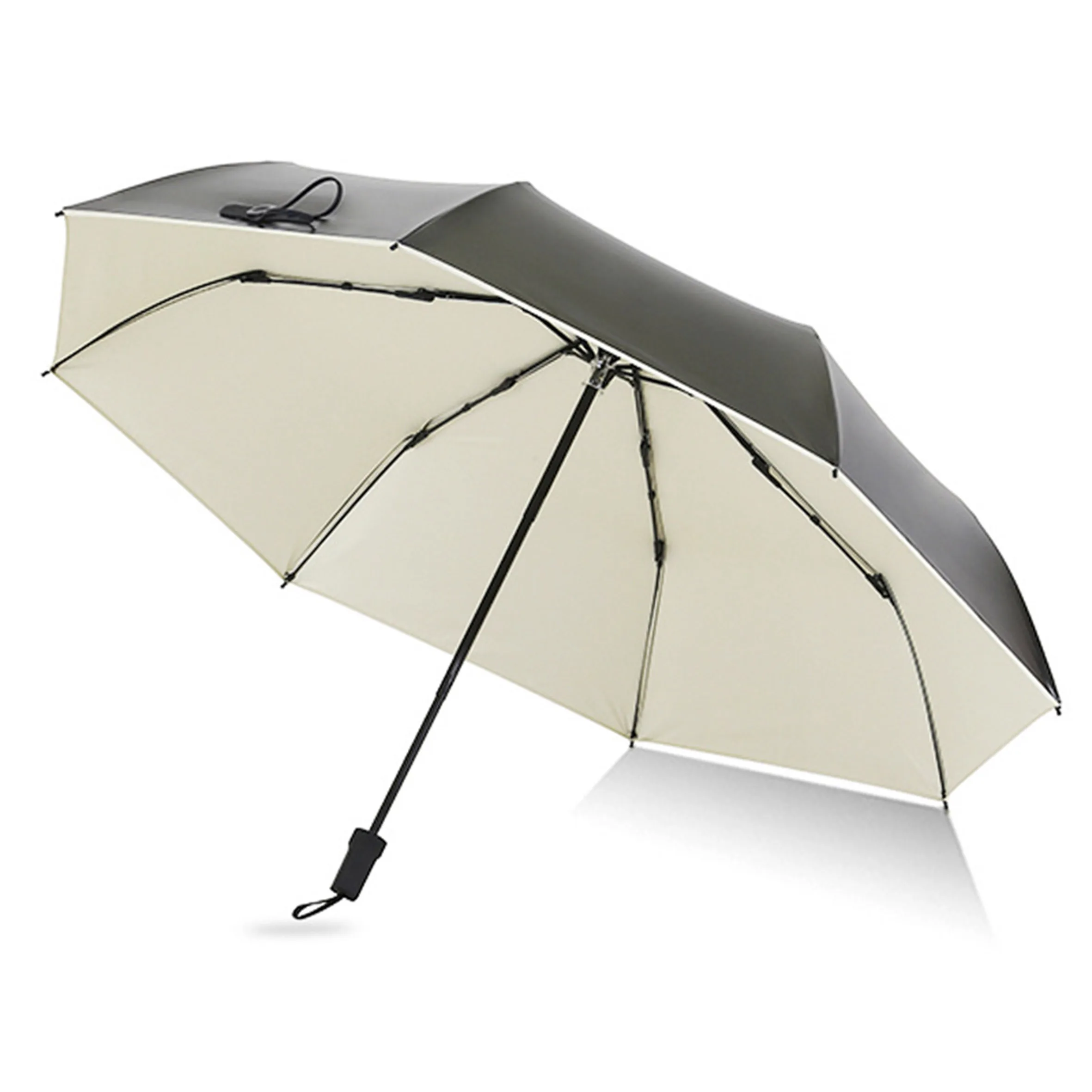 Three-Folding Customized Color Outdoor Umbrella High,QualityAutomatic Umbrellas For The Rain/