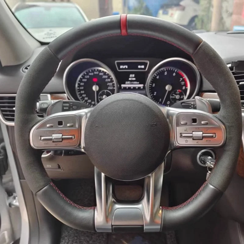 Steering Wheel For Mercedes-Benz AMG GT C190 W205 C205 W166 W167 W213 W217 C217 W222 W223 Old Steering Wheel Can Upgrade
