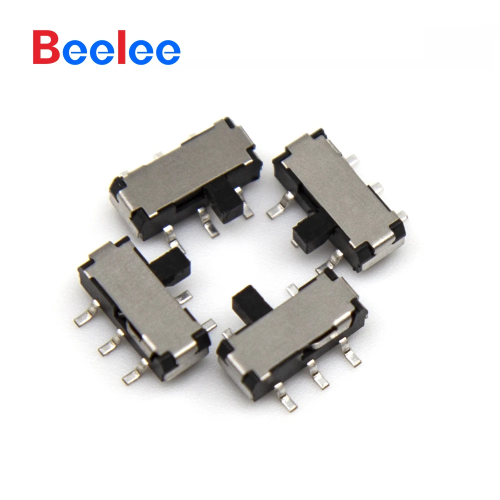 Низкопрофильный Прямоугольный переключатель слайда 0 3а мини-размер 12