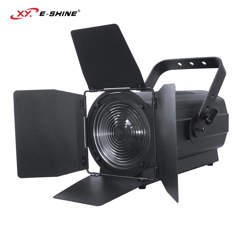 High power quality  OEM  ODM Miniature RGB led strobe par stage TV Studio Theater 200W 250w  led fresnel spot light