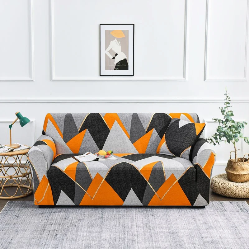 New Universal Stretch Print Sofa Cover Stretch Couch Cover Sectional Sofa Slipcover Elastic Couch Sofa Covers Elastic Stretch