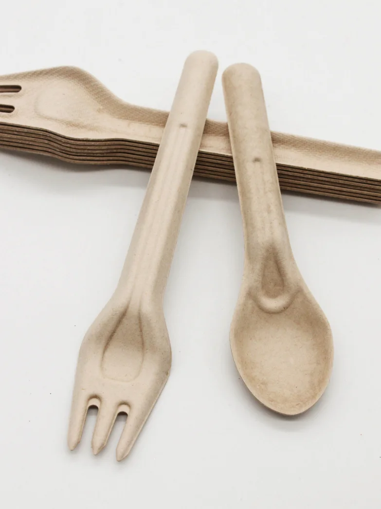 Customized Eco-Friendly Biodegradable Disposable Cutlery Chinese Soup Spoon for Dinnerware for Soup and Other Beverages