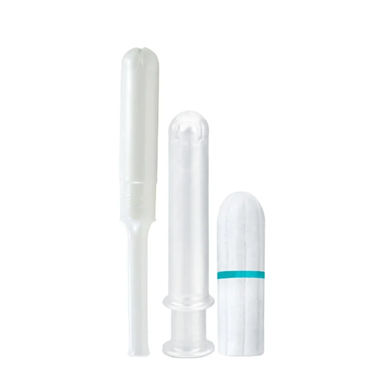 Hot sale no fragrance no synthetics super smooth eco friendly sanitary tampons made in china