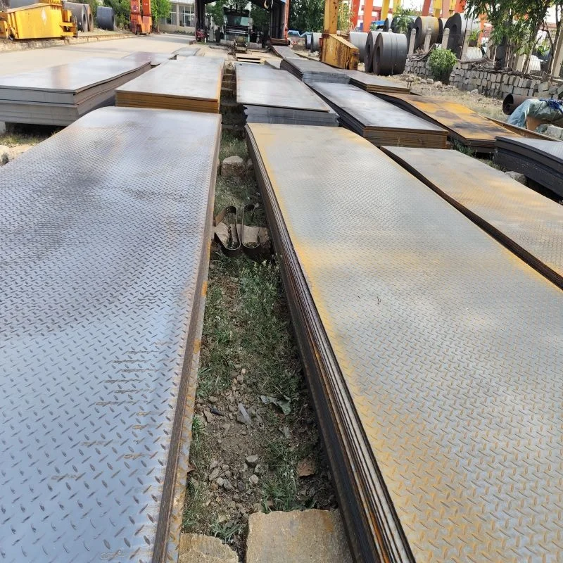 Manufacturer Hot Rolled Plated Black Carbon Steel Sheets ASTM A36 Ss400 Q235 Iron Steel Plate Sheet for Construction