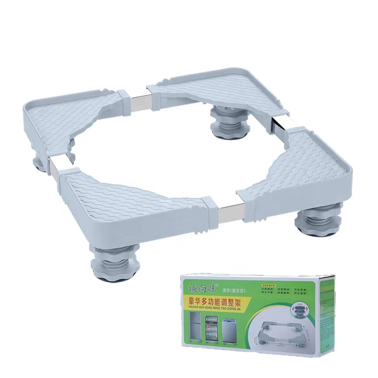 China supplier best price adjustable mini refrigeraotr fridge base stand for washing machine base