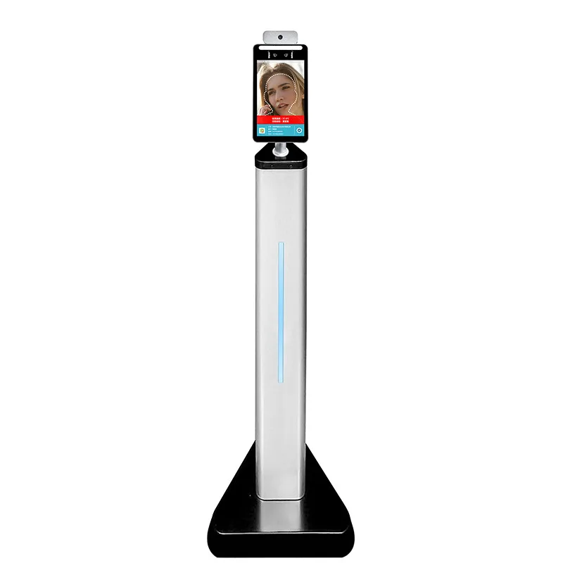  8 дюймов Бесконтактное быстрого измерения температуры тела measurementthermometer камеры системы контроля