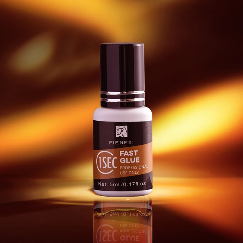 new product launch 1s rapid drying uv waterproof eyelash glue eyelashes with glue