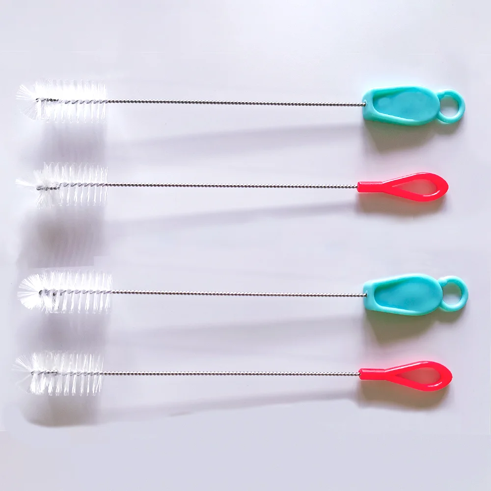 Baby Bottle Mini Bush Bottle Brush Cleaner Drinking Pipe Nylon