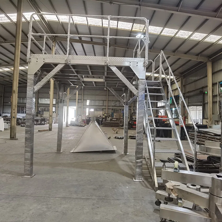 Customized Used Belt Conveyor Machinery New Stainless Steel & Rubber Support Platform for Adjustable Speed Food Processing Lines