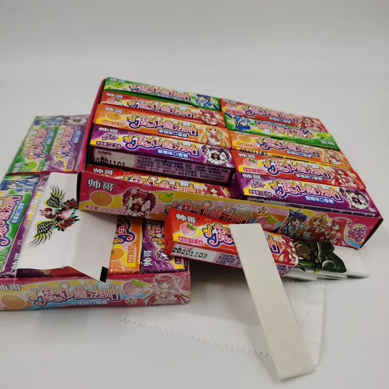 Passionate stick chewing gum for fresh breath