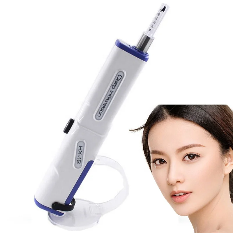 Инъекции без иглы для губ, Электрический мезопистолет, автоматическая инъекция гиалуроновой ручки