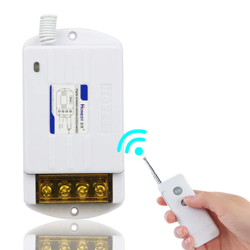 Extensible remote control wall Switch Suitable for lights ceiling lights fans, outdoor lighting