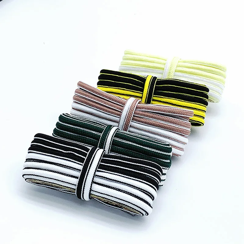 Oval Shoes laces Half Round 5mm Athletic ShoeLaces for Sport/Running Shoes Shoe Strings