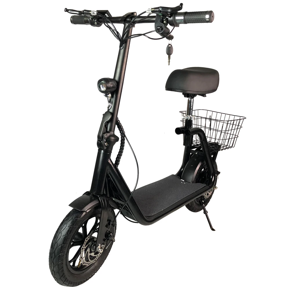 
12 Inch 500w Foldable Adult Electric Scooter Two Wheels Ce 48V 40-60km Unisex(ae存量)*** 