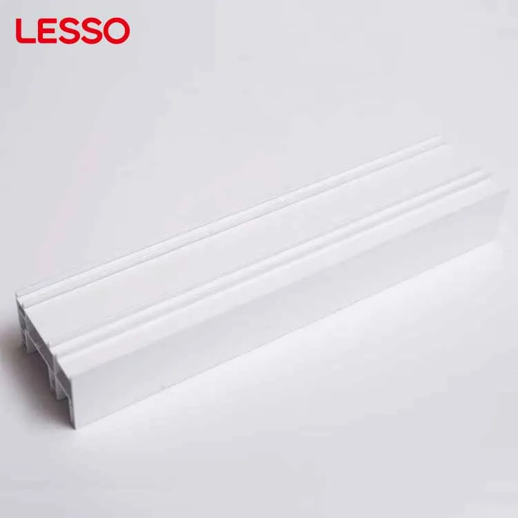 LESSO custom size harmless plastic profiles 80 series UPVC window profile