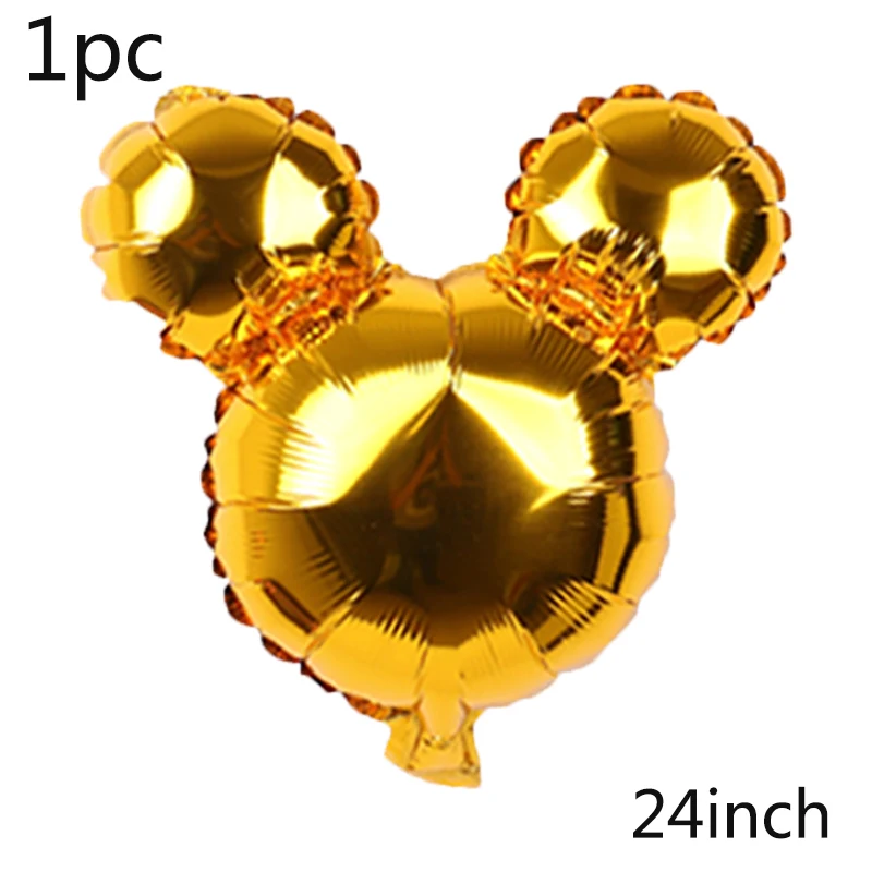 Cartoon animal head aluminum foil balloon large Mickey head Minnie head nylon aluminum foil balloon