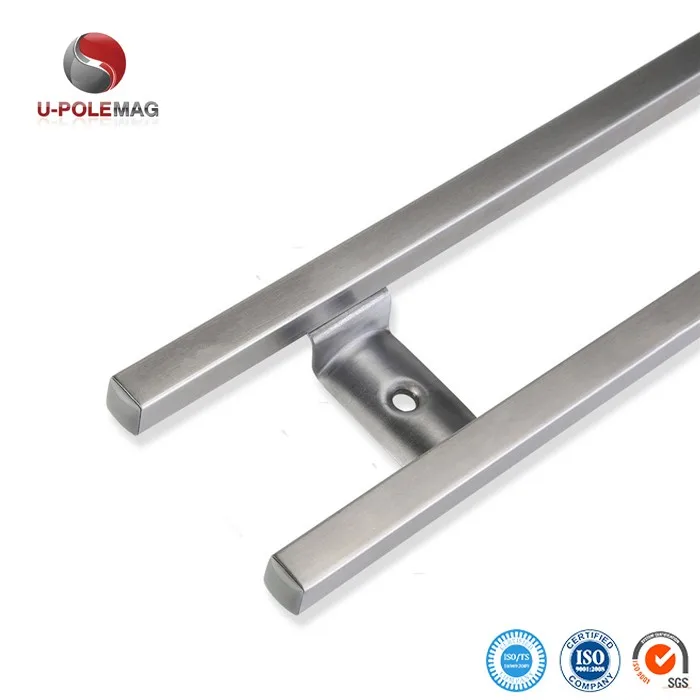 18 Inch 304 Stainless Steel Magnetic Knife Bar Rack with 6 Hooks Magnetic Knife Holder for Wall Mount