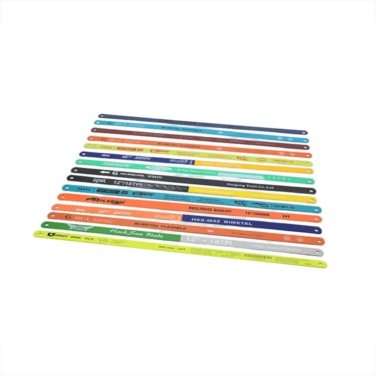 Wood aluminum saw blade High carbon steel hand hacksaw blade metal wood cutting