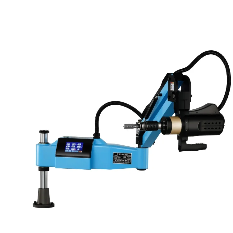 M3-M16 Hot CNC Automatic Flexible Arm Nut Screw Servo Electric Tapping Machine for Pipe Metal Thread Drilling Machine