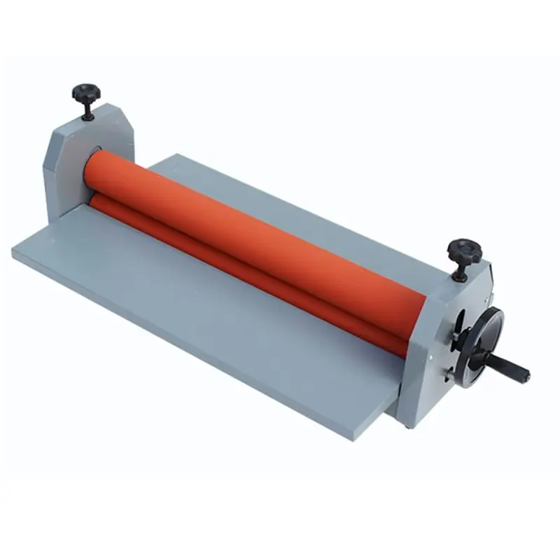 Hot Sell Manual Hand Cold Roll PVC Laminating Machine Cold Laminating machine Manufacturer 650mm