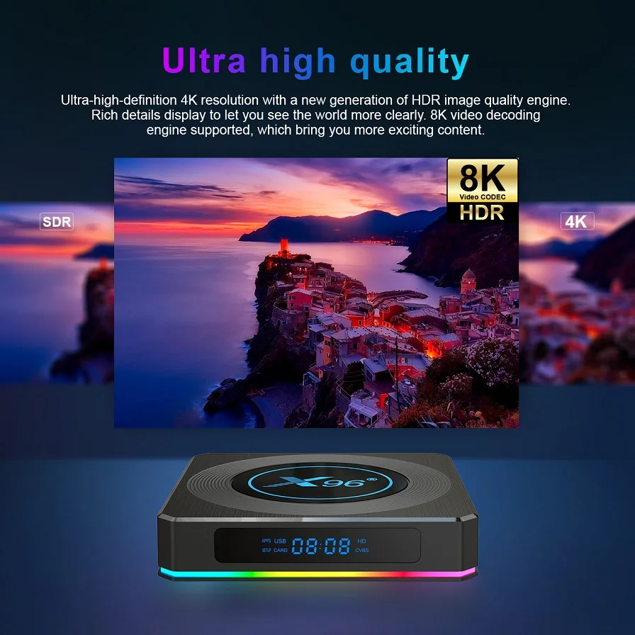 Android 11 TV Box  X96 X4