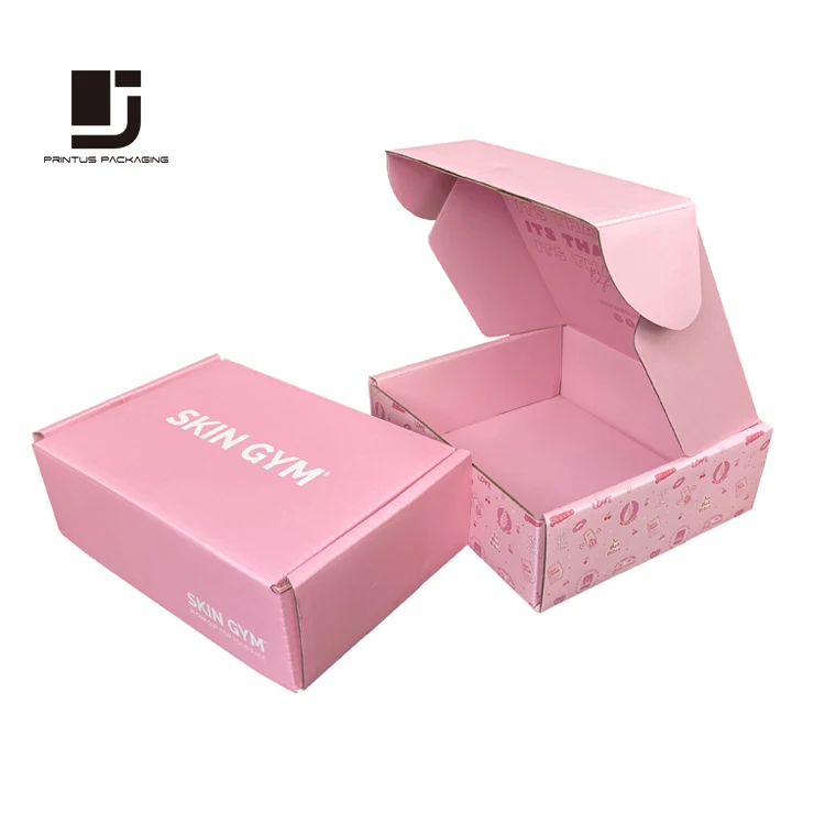 Оптовая продажа печатный бренд Гофрированная коробка для доставки маленькая упаковка детских игрушек