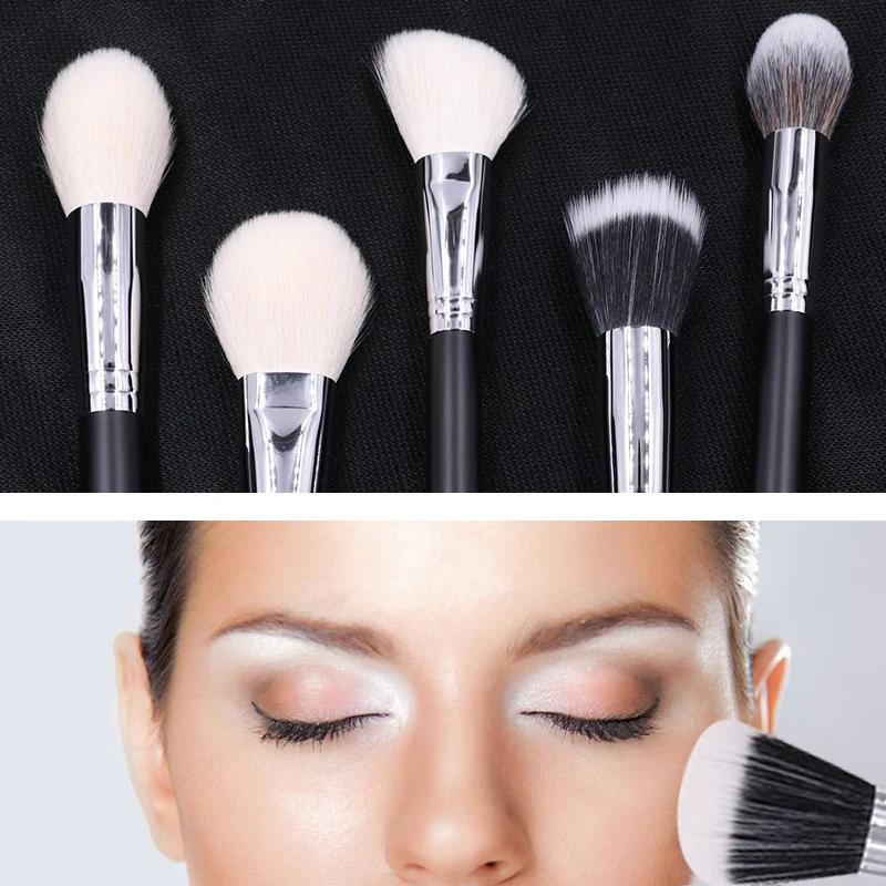 12 pcs makeup brushes private label odm Synthetic hair brush wholesale makeup brush kit cosmetics