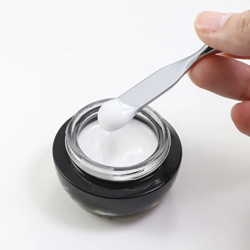 Luxury Mini Metal Eye Massage Spoons Scoop 70mm Mask Spoon with Magnetic ball