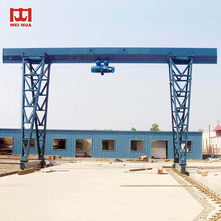 3 Ton 5ton frame crane Single Girder Gantry Crane 8 ton with Two Customized Cantilevers