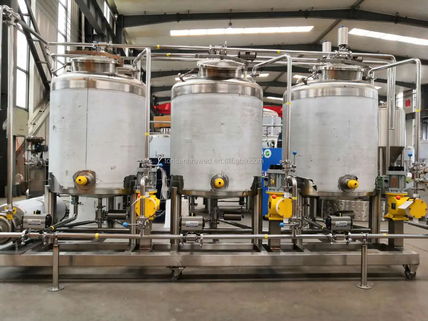 Tonsen portable brewhouse cleaning system cip system