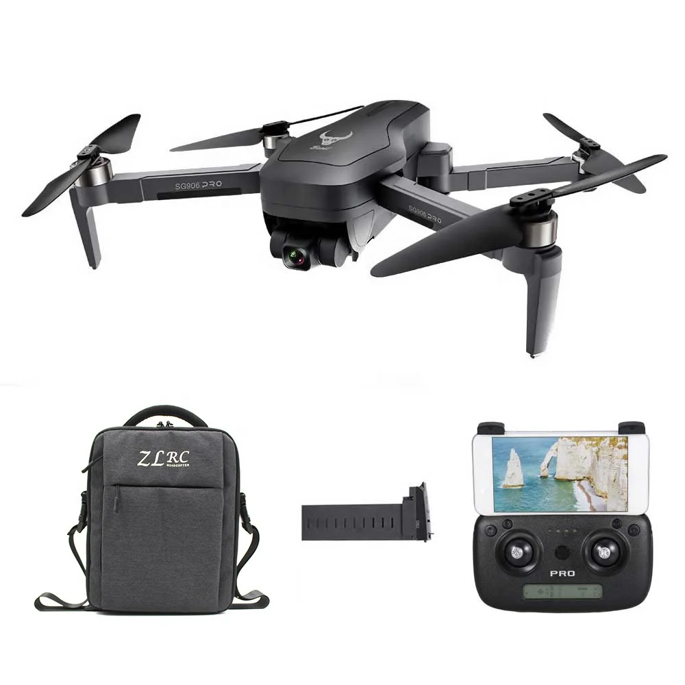  ZLRC SG906 PRO PRO2 зверь 2 GPS 3-осевому гидростабилизатору 4K с видом от первого лица 5G WIFI двойная камера профессиональный 50X зум безщеточный Квадрокоптер Дрон VS