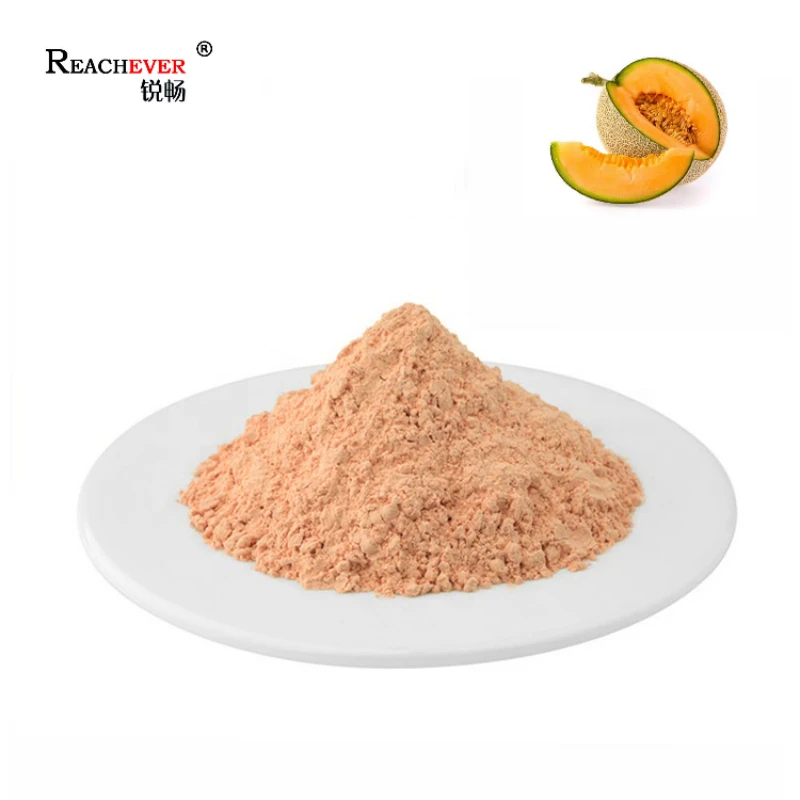 
Halal Food Additives Cantaloupe Juice Powder Natural Fruit Hami Sweet Melon Powder for Super Foods 