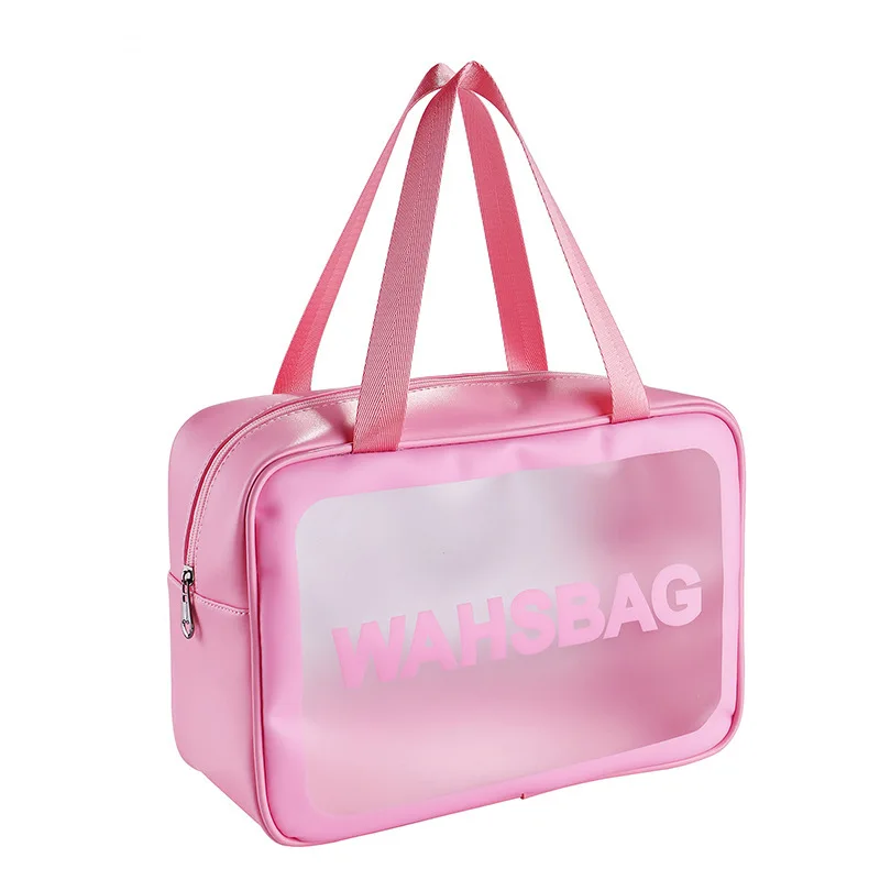 
2021 new fashion durable pvc waterproof cosmetic bag multiple specifications high capacity transparent cosmetic bag 