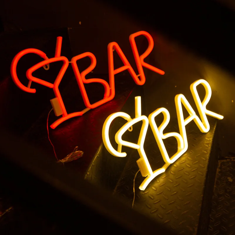 Atmosphere Bar Neon Light Customizationfashion attractive design led str led neon sign bar signs neon sign