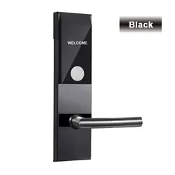Factory Wholesale SUS Silver Black Golden Red Bronze Electronic Swipe Card Door Access Control Rfid Card Smart Hotel Door Lock